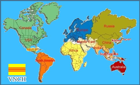 world news map